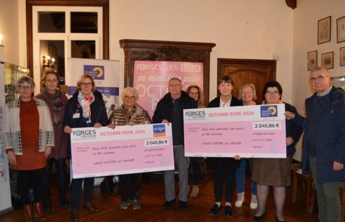 More than €4,000 raised for the fight against breast cancer in this town of Seine-Maritime