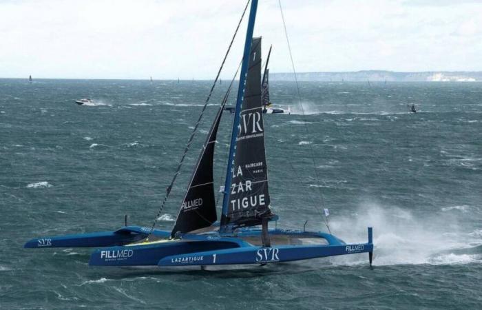 Jules Verne Trophy. Damage for François Gabart and the SVR Lazartigue crew who turned around