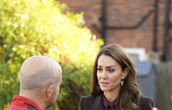 Kate resplendent on first day of Qatari royal couple's state visit