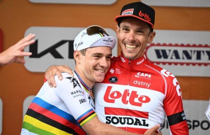 Philippe Gilbert comes up with a hopeful reflection after a new setback for Remco Evenepoel: “What if this produces freshness?”