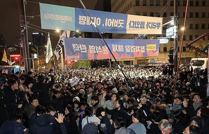 Tensions in South Korea: martial law decreed by the president finally lifted