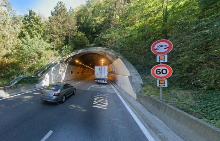 Savoy. Traffic will be modified for a few nights in the Monts tunnel