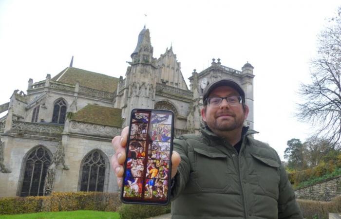 Stained glass windows from this Oise church discovered in San Francisco