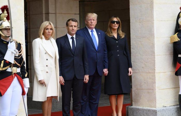 When Donald Trump pointed out to Brigitte Macron that she was in “good physical shape”