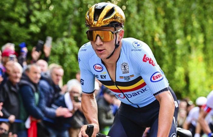 “The postman suddenly opened his door”: knocked down by a La Poste car during training, world cycling champion Remco Evenepoel hospitalized