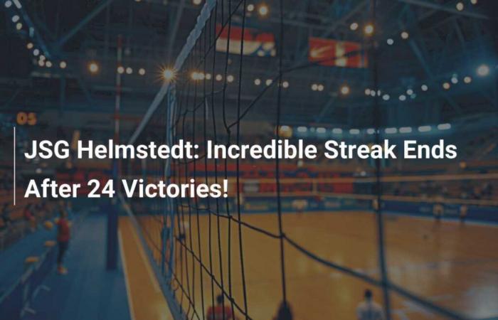 JSG Helmstedt: An incredible streak ends after 24 victories!