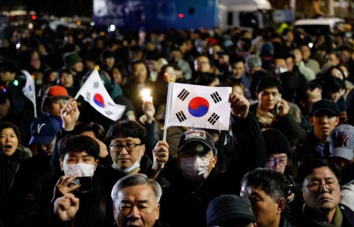 in Seoul, demonstrators between anger and incomprehension after the declaration of martial law – Libération