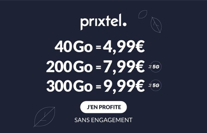 Prixtel extends Black Friday with its low-cost 5G 200 GB mobile plan