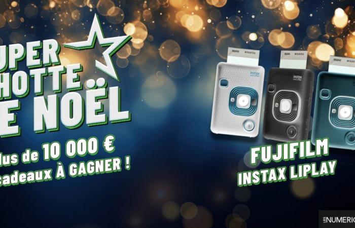 Super Christmas Hood #03: play and try to win a Fujifilm Instax LiPlay