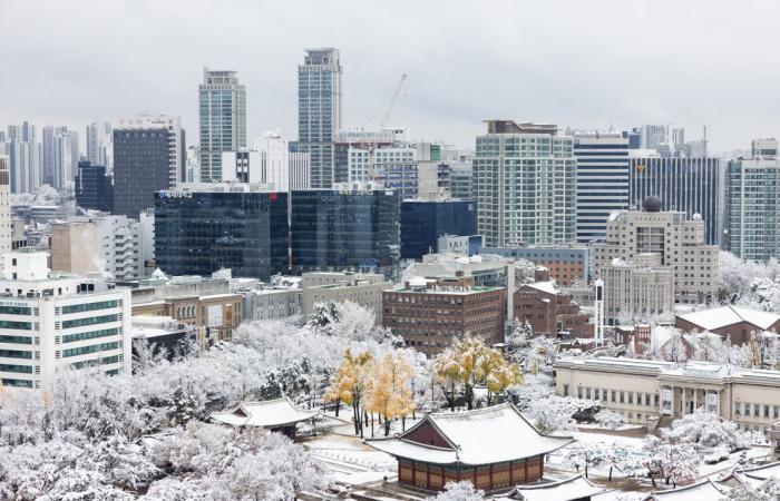 Seoul, South Korea snow: Delight and disruption as record November snowfall hits capital