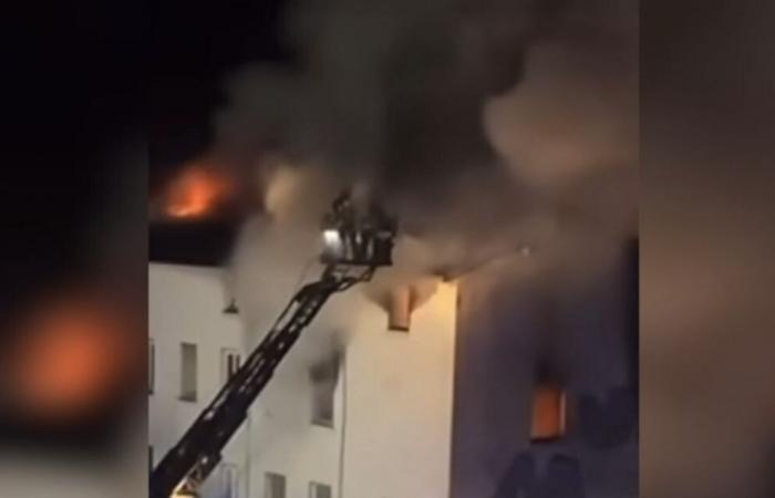 A dramatic fire in a squat in Caluire leaves two victims seriously injured