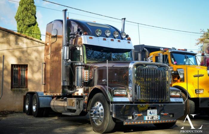 A large gathering of decorated American trucks is being prepared in Gard