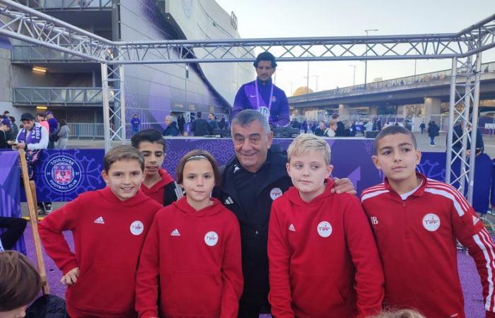 Football: young people from Tarbes Pyrénées Football received like princes at Toulouse FC