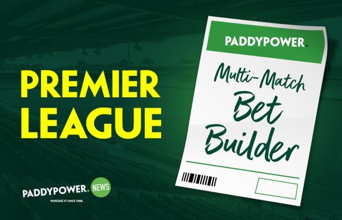 Our 16/1 Multi-Match Bet Builder on Tuesday