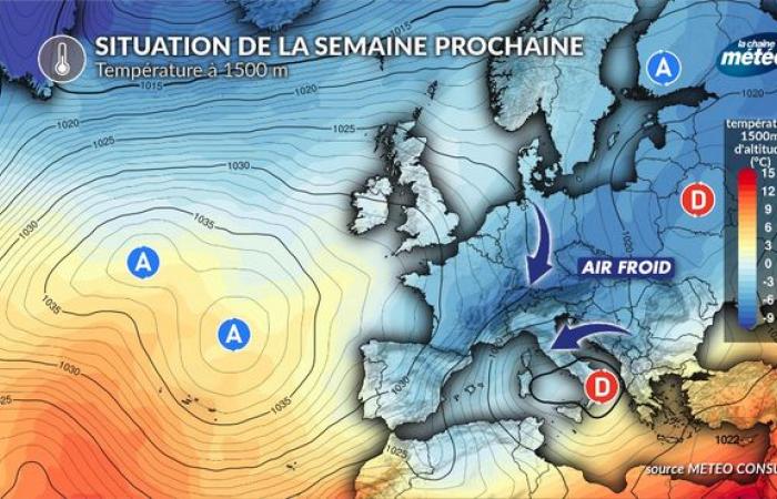 Winter arrives next week: temperatures drop