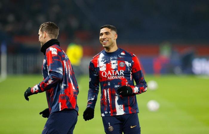 Achraf Hakimi, his dream wedding night with PSG