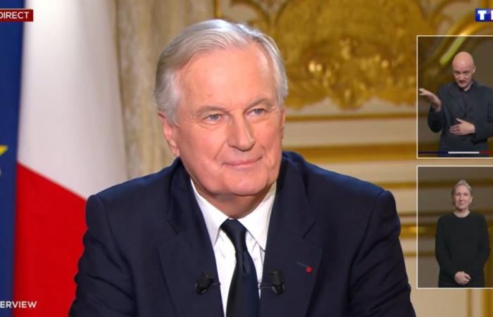 Michel Barnier on TF1 and France 2 news contradicts Macron on post-censorship and points to tax increases