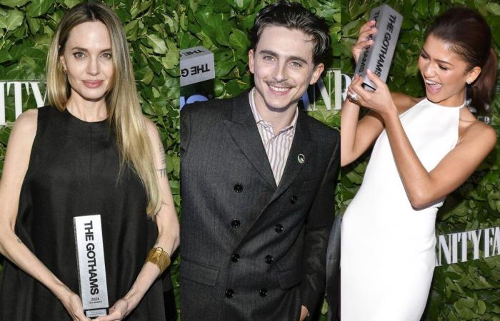 New York brings together Angelina Jolie, Timothée Chalamet and Zendaya to celebrate independent cinema