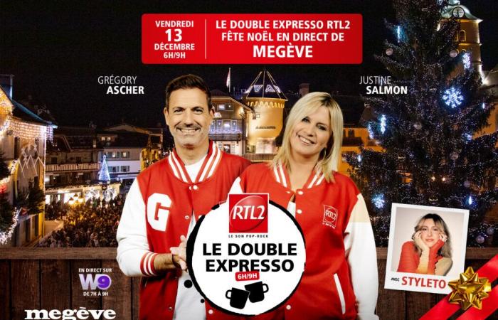 Le Double Expresso RTL2 celebrates Christmas live from Megève with Styleto, how to attend?