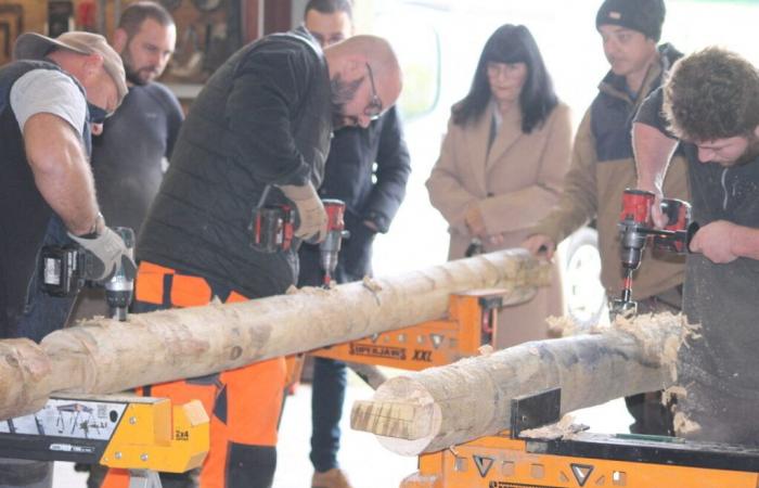 Agents from three municipalities in Vendée join forces to create equipment for a school