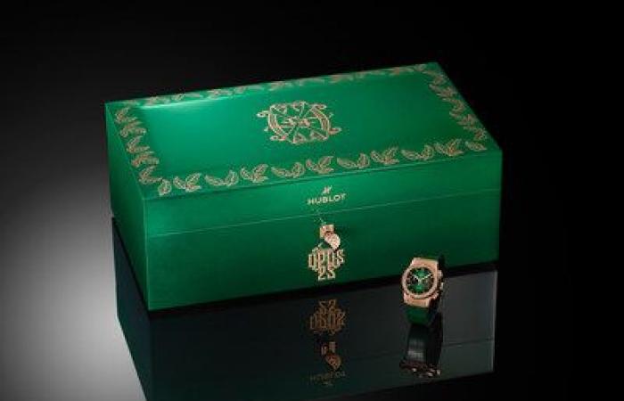 To mark the 25th anniversary of Opus X, Hublot presents a special edition of the Classic Fusion Chronograph