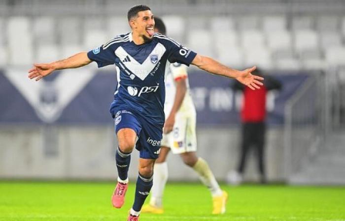 Yanis Merdji named best Bordeaux player of the match against Herbiers