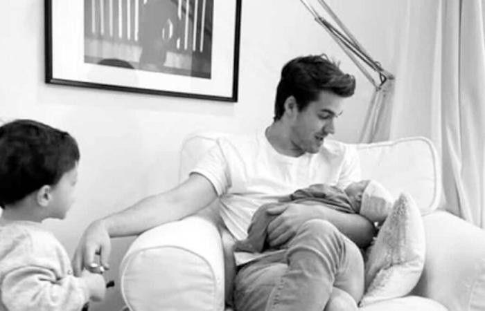 [PHOTOS] “Fatherhood has done me a world of good”: Julien Lacroix marks his son Sam’s first birthday