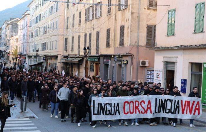 the call for calm heard in Ajaccio