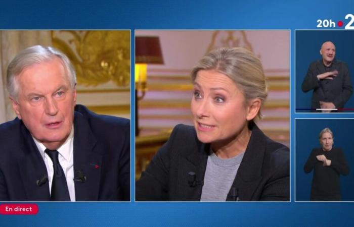 “That with Marine Le Pen…”: Michel Barnier very annoyed by this live remark from Anne-Sophie Lapix