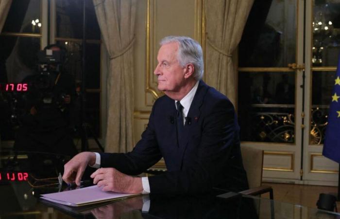 Michel Barnier spoke on the eve of the vote on censorship of his government