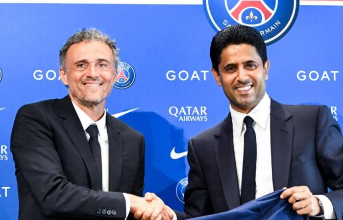 Luis Enrique, Nasser Al-Khelaïfi’s big announcement