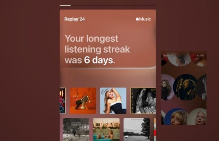 Your Apple Music Replay yearly recap for 2024 is now available