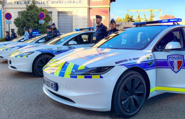 The Mandelieu Municipal Police equip themselves with a Tesla Model 3 (and explain their choice)