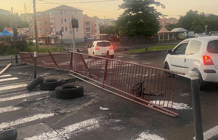 PHOTOS. The night was restless in Fort-de-France, traffic was disrupted on Avenue Maurice Bishop