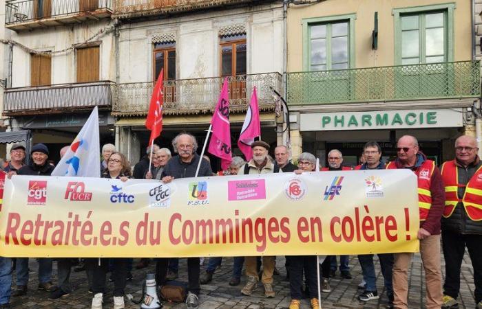 “Comminges retirees are angry!”: Saint-Gaudens takes part in the national mobilization against a change in the revaluation of pensions