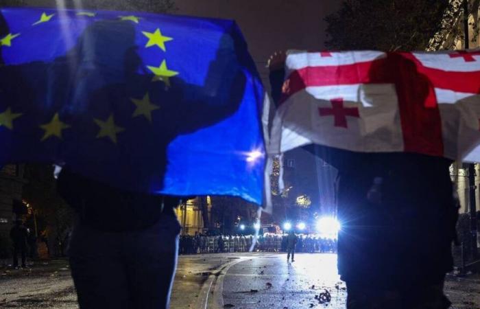 three questions on the pro-European demonstrations which are once again shaking the country