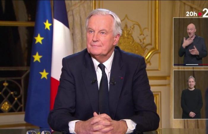 Michel Barnier gets angry after a French question…