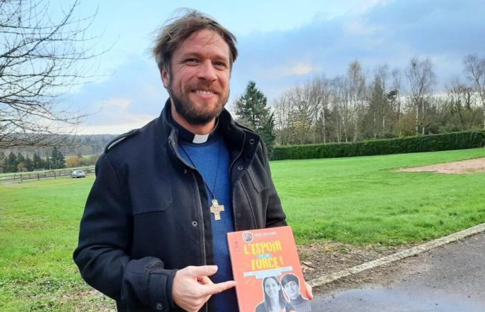 In Normandy, this social media star priest wants to save lives with his book