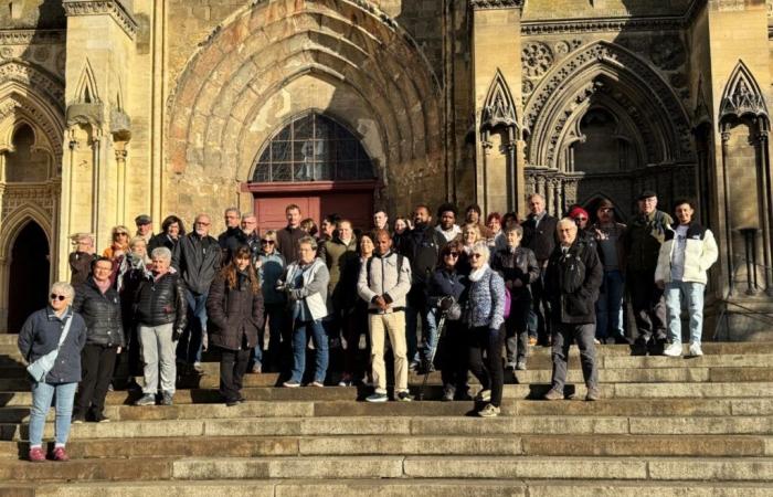 A hike organized by Greta to raise awareness of male cancers.