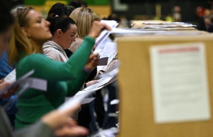 Legislative: In Ireland, the center right finishes one seat short of the majority