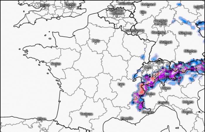 here are the regions where the snowflakes could fall