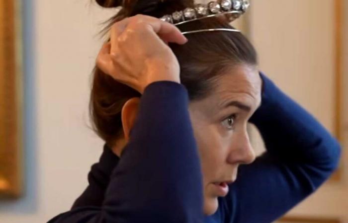 Queen Mary creates her new tiara with historic diamonds from the Crown Jewels