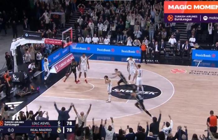 Basketball | The dramatic end of ASVEL’s match against Real Madrid! [VIDEO]