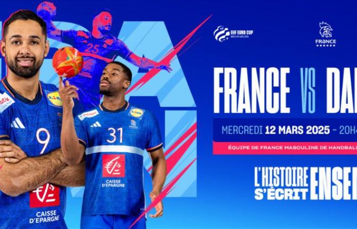 EdFM – EHF EURO CUP – France – Denmark, the big poster