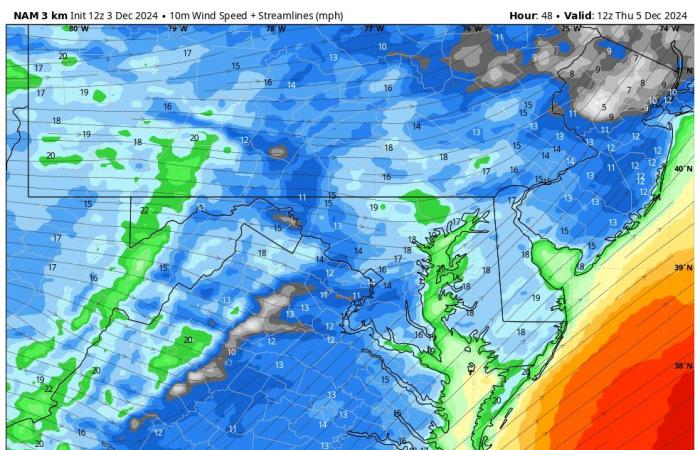 Wind Advisory Thursday After Snow Squall In The Morning And More To Be Added