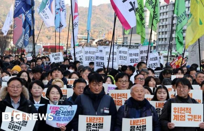 South Korea opposition files motion to impeach President Yoon Suk Yeol