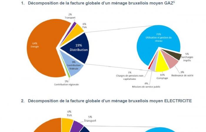 + 67 euros in 2025: the gas and electricity bill of Brussels residents will increase on January 1 (INFOGRAPHIC)