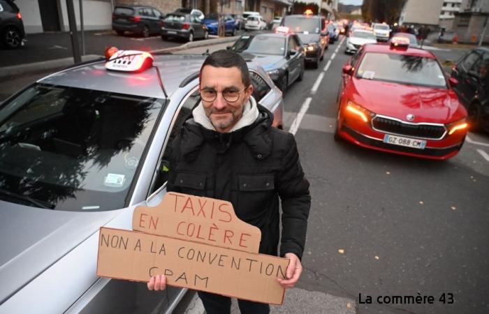 Haute-Loire taxis are seen and heard in Puy-en-Velay