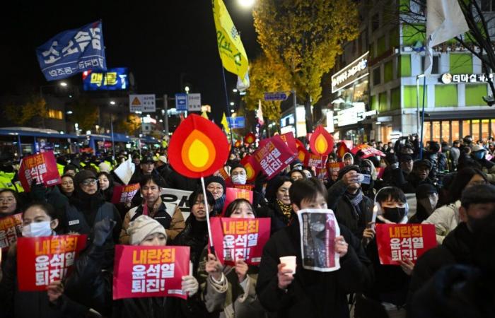 Day of anger in Seoul after the president's coup