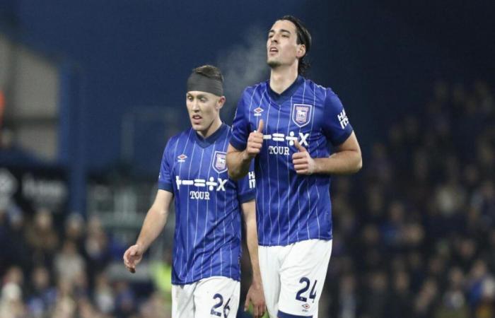 Crystal Palace earn scrappy win at Portman Road as Town’s winless home run continues